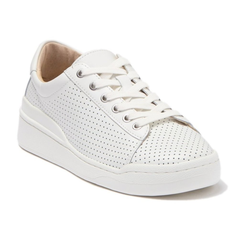 NWT Vince Camuto Perforated Leather Sneakers